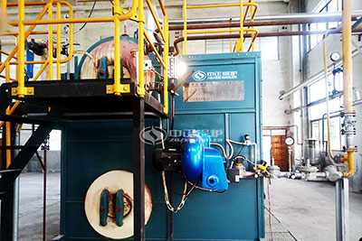 SZS gas steam boiler site